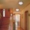 Westinghouse Westinghouse 4-3/4 in. H X 8-7/8 in. W X 8-7/8 in. L Polished Brass White Ceiling Light 6660948 - alternate 2